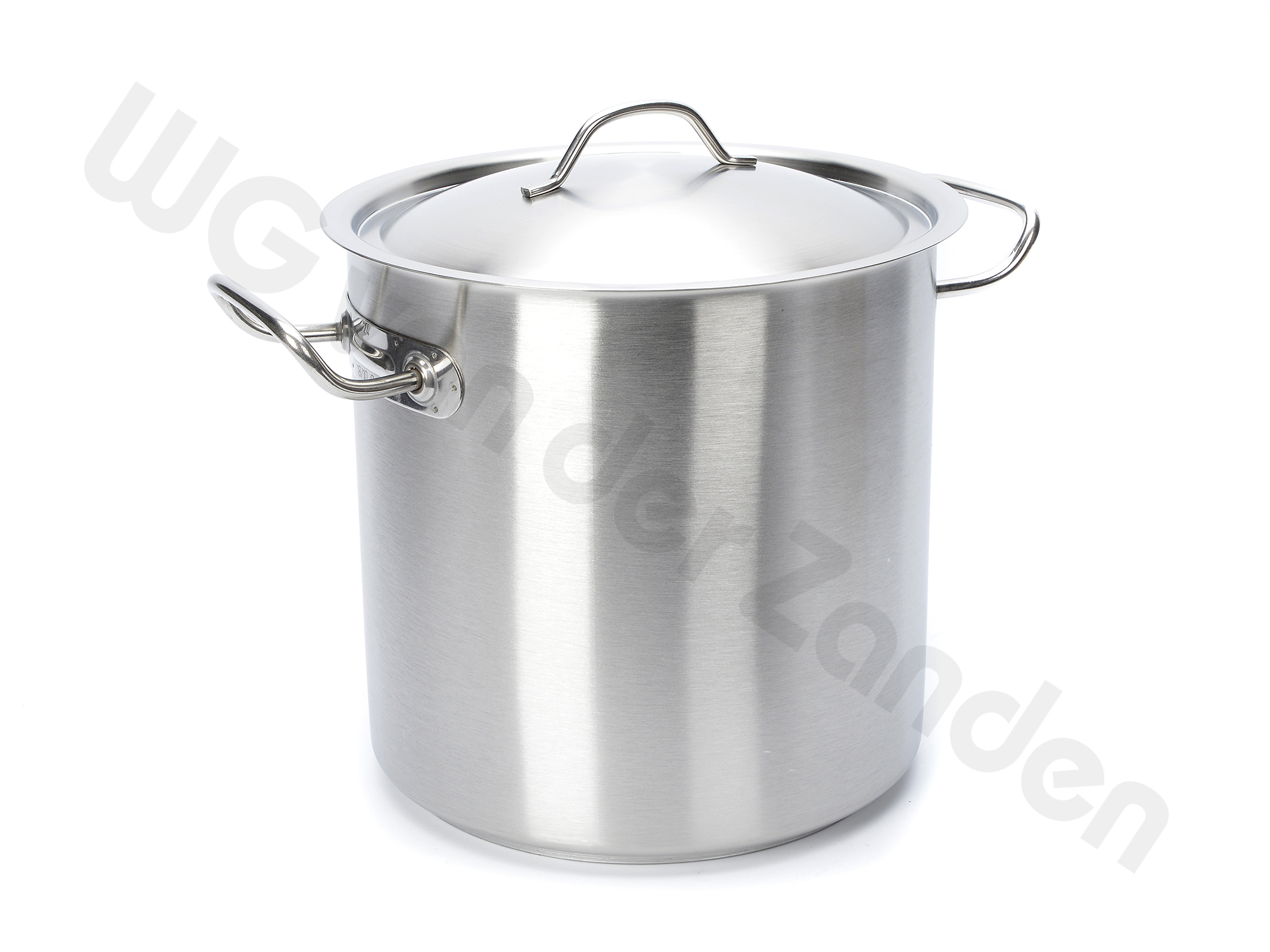 522424 STOCKPOT S/S 24Ø X 24CM 11LTR WITH COVER