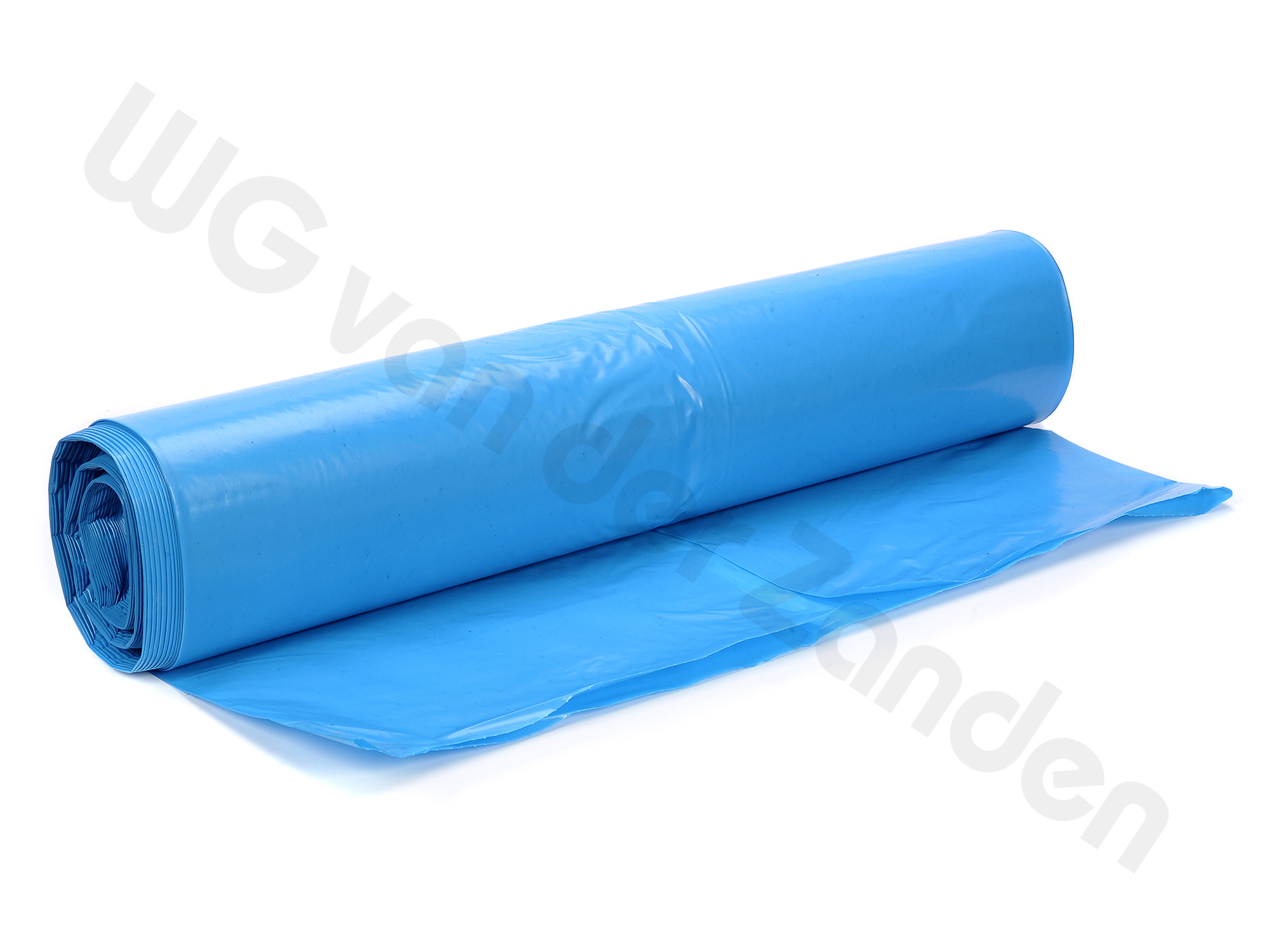 661160 AFVALZAK BLAUW 70X110CM T40 120 LTR LDPE