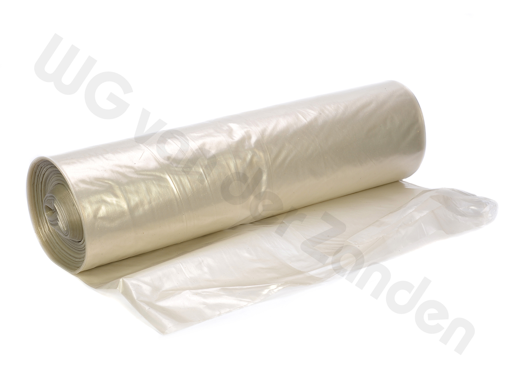 661167 AFVALZAK TRANSPARANT 70X110CM T50 120 LTR LDPE