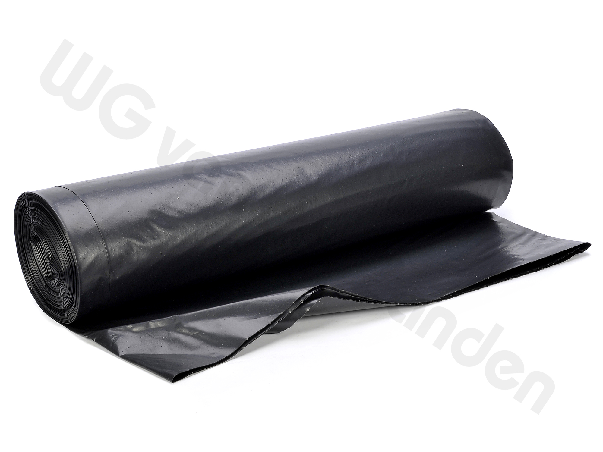 661180 AFVALZAK ZWART 95X110CM T70 155 LTR LDPE