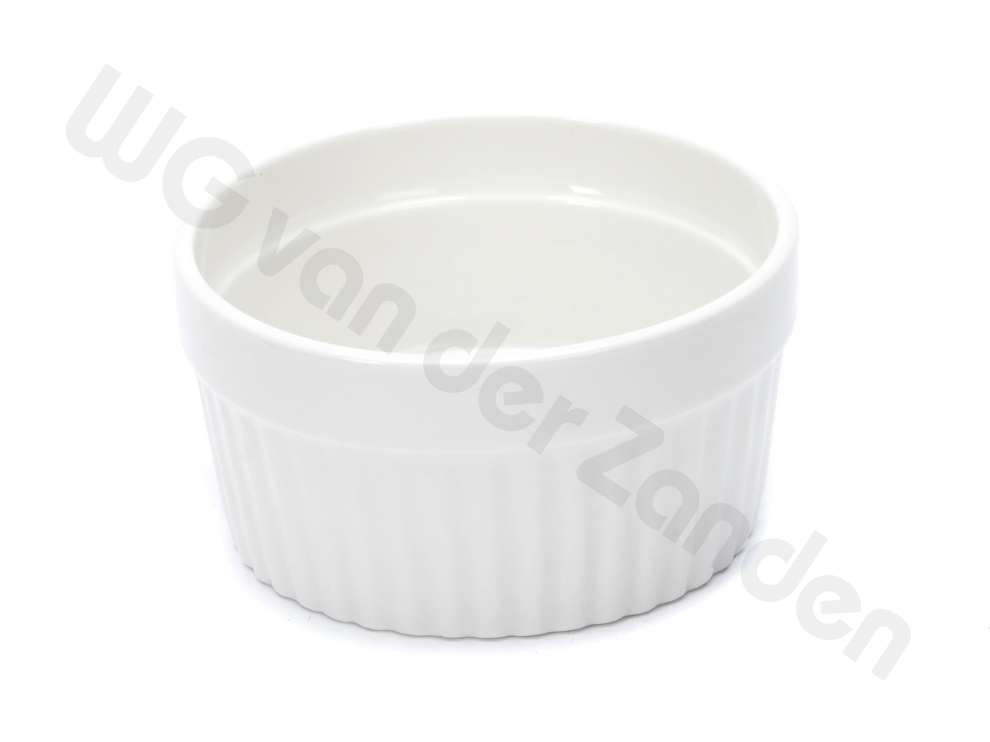 900090 RAMEKIN OVENSCHAAL PORSELEIN 85MMØ